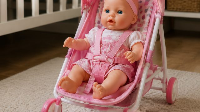Urgent Toy Recall: Babeside Doll and Stroller Poses Choking Risk