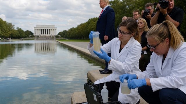Trump's Reflection Pool Controversy: A Deeper Look at Water Quality Issues | game slot, royalbet 118
